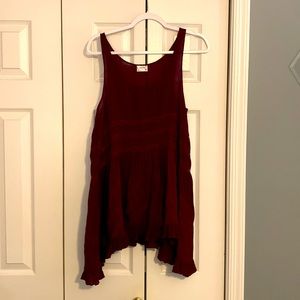 Free People Womens Voile Trapeze Slip